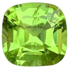 Natural Peridot Gemstone: 1.46 Carat August Birthstone Pakistan Origin