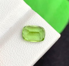 Natural Peridot Gemstone: 1.79 Carat August Birthstone From Pakistan