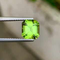Natural Peridot Gemstone 1.95 Carat – Olive Green Loose Gemstone for Ring