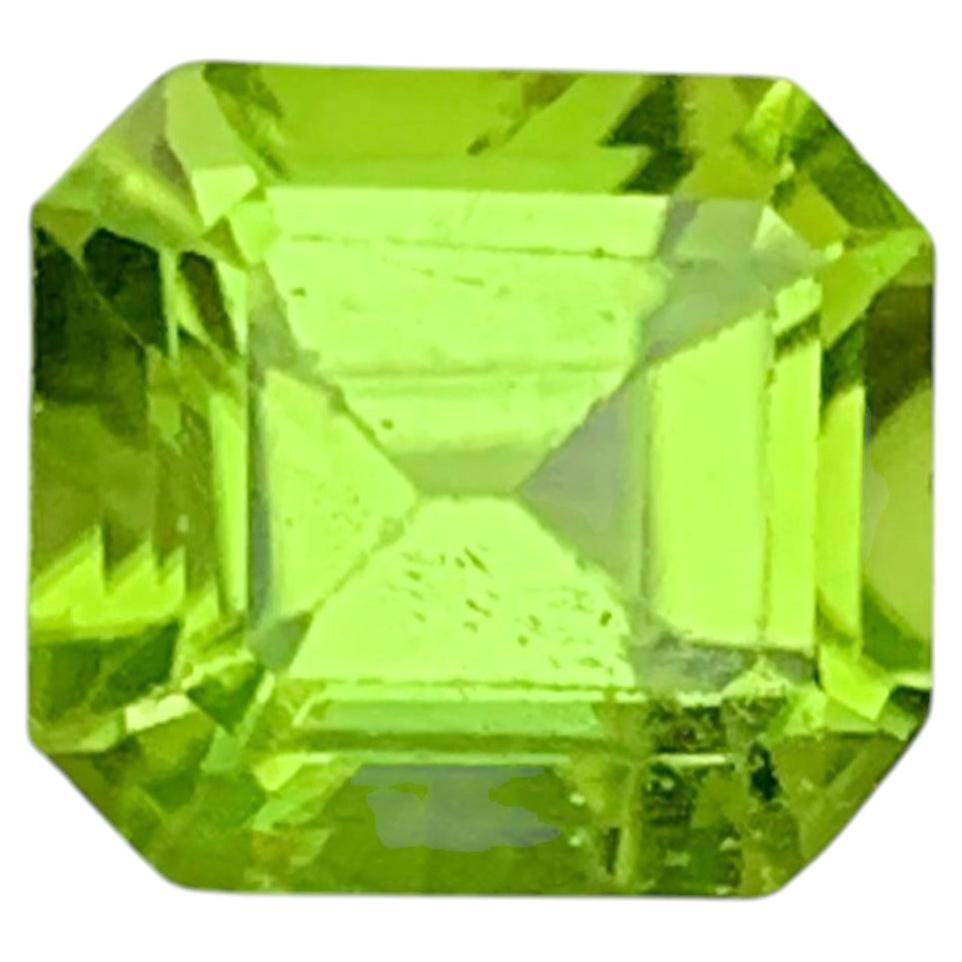 Natural Peridot Gemstone 1.95 Carat – Olive Green Loose Gemstone for Ring