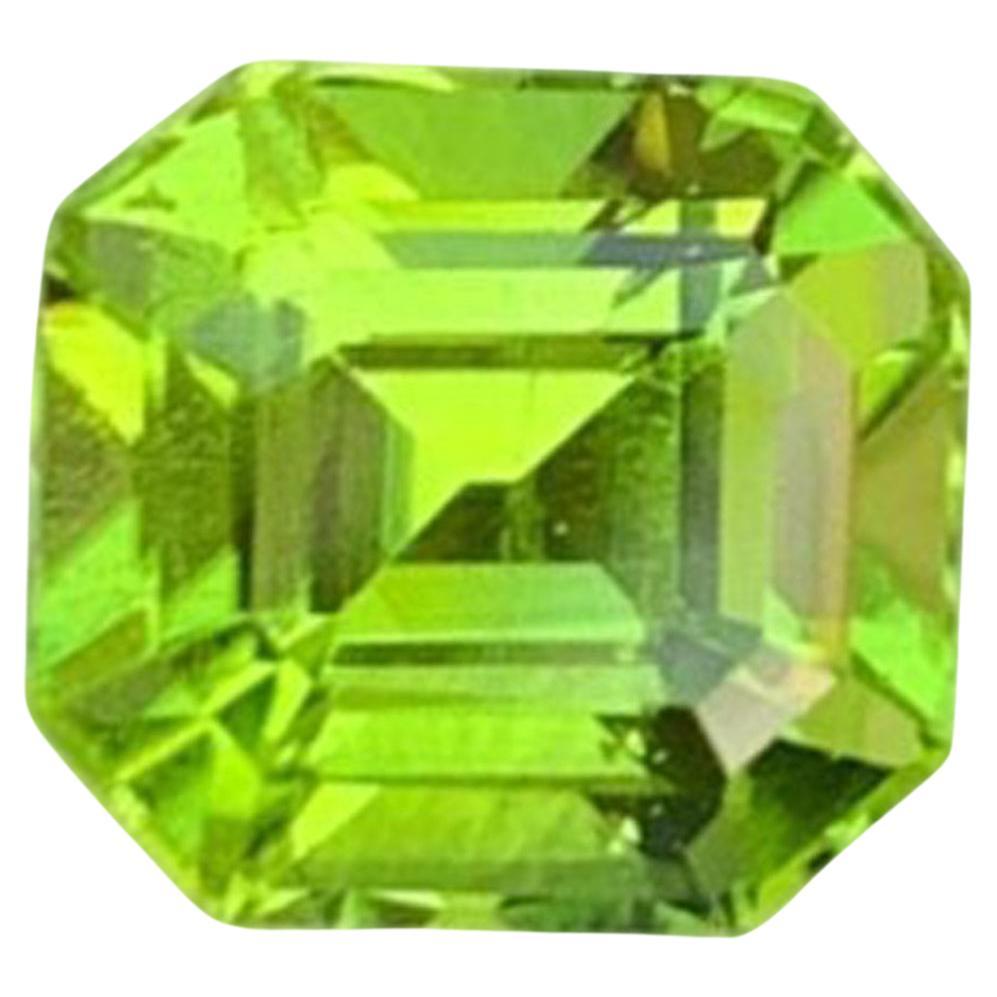 Natural Peridot Gemstone: 2.00 carat Natural August Birthstone From Pakistan For Sale