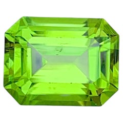 Natural Peridot Gemstone 2.34 Carat – Olive Green Loose Gemstone for Ring
