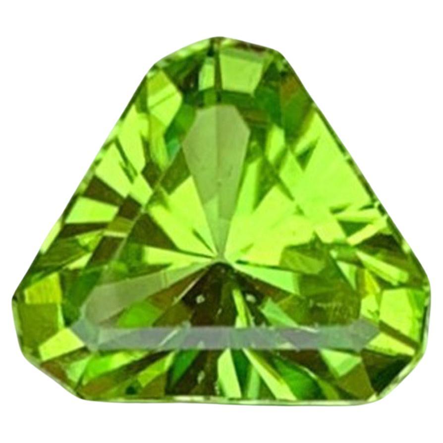 Natural Peridot Gemstone: 2.38 carat August Birthstone From Pakistan