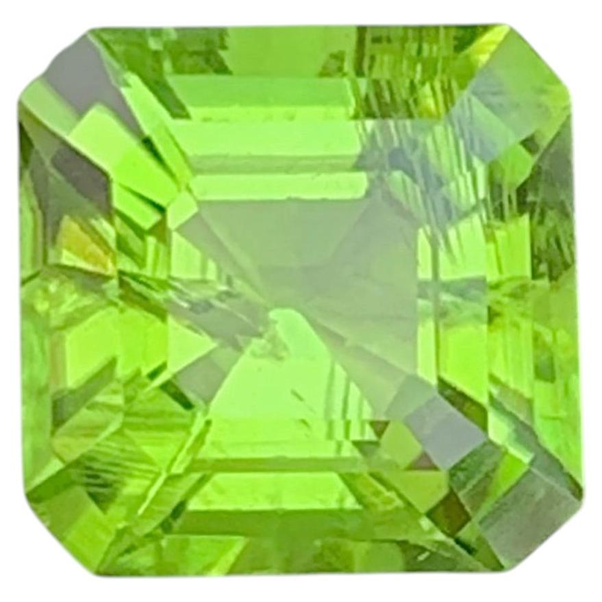 Natural Peridot Gemstone 2.50 Carat – Olive Green Loose Gemstone for Ring