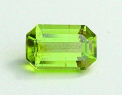 Natural Peridot Gemstone: 2.60 carat Natural August Birthstone From Pakistan