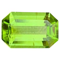Natural Peridot Gemstone: 2.60 carat Natural August Birthstone From Pakistan