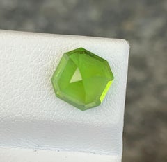 Natural Peridot Gemstone: 2.67 carat Natural August Birthstone, From Pakistan