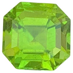 Natural Peridot Gemstone: 2.67 carat Natural August Birthstone, From Pakistan