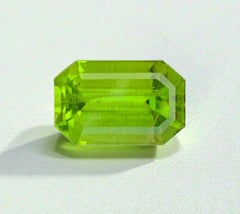 Natural Peridot Gemstone: 3.12 carat August Birthstone From Pakistan