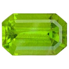 Natural Peridot Gemstone: 3.12 carat August Birthstone From Pakistan