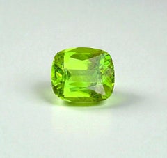 Natural Peridot Gemstone: 3.45 carat Natural August Birthstone From Pakistan