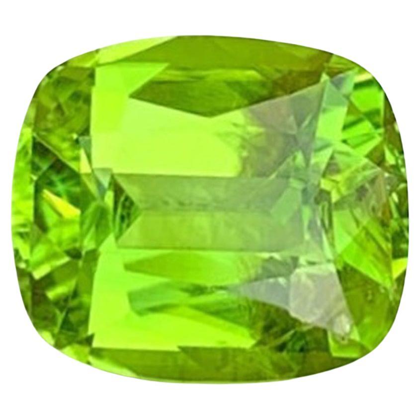 Natural Peridot Gemstone: 3.45 carat Natural August Birthstone From Pakistan