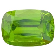 Natürlicher Peridot-Edelstein: 4,83 Karat im Kissenschliff, August-Geburtsstein