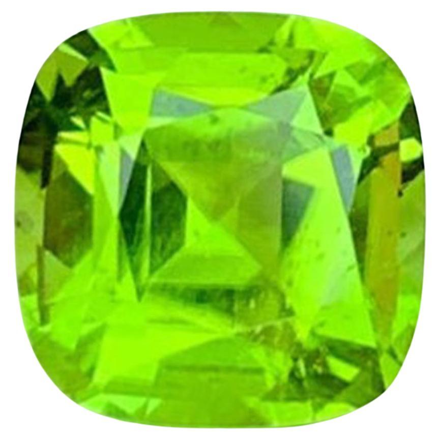 Natural Peridot Gemstone: 5.10 carat Natural August Birthstone From Pakistan