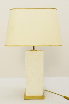 Natural "pierre de france" Table Lamp, France, 1970