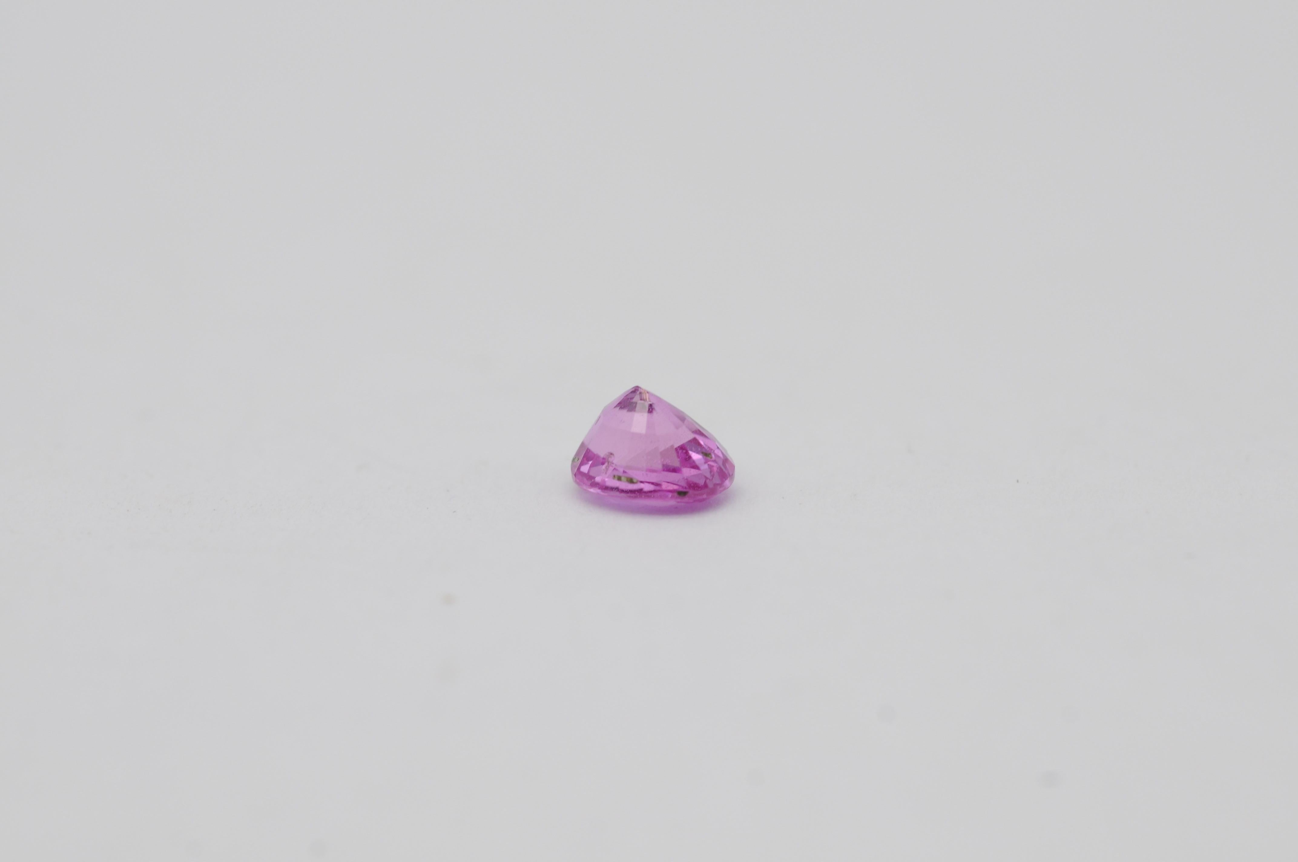 Natural Pink Ceylon Saphire – 1.44 ct 4