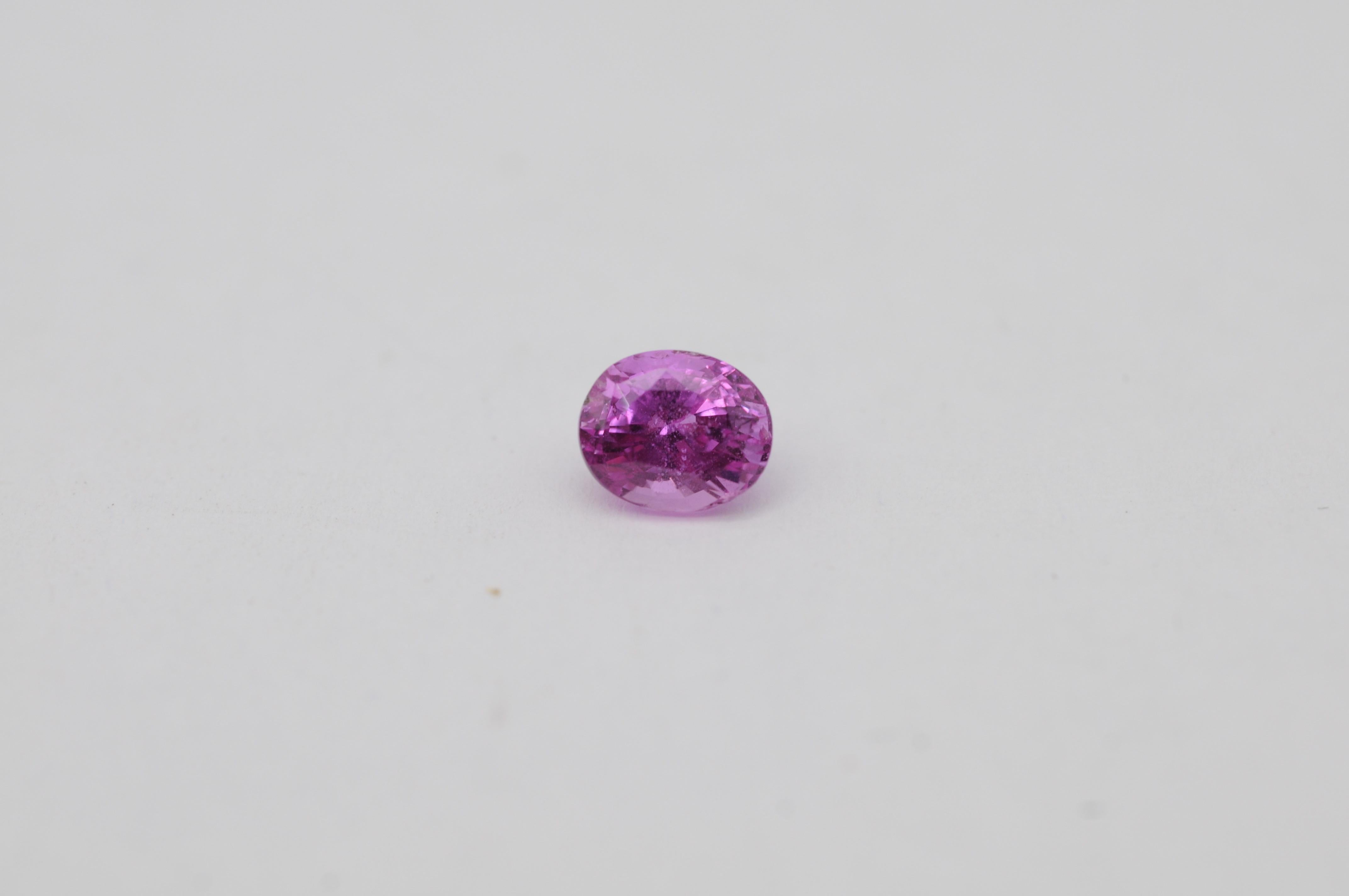 Natural Pink Ceylon Saphire – 1.44 ct In Good Condition In Berlin, BE