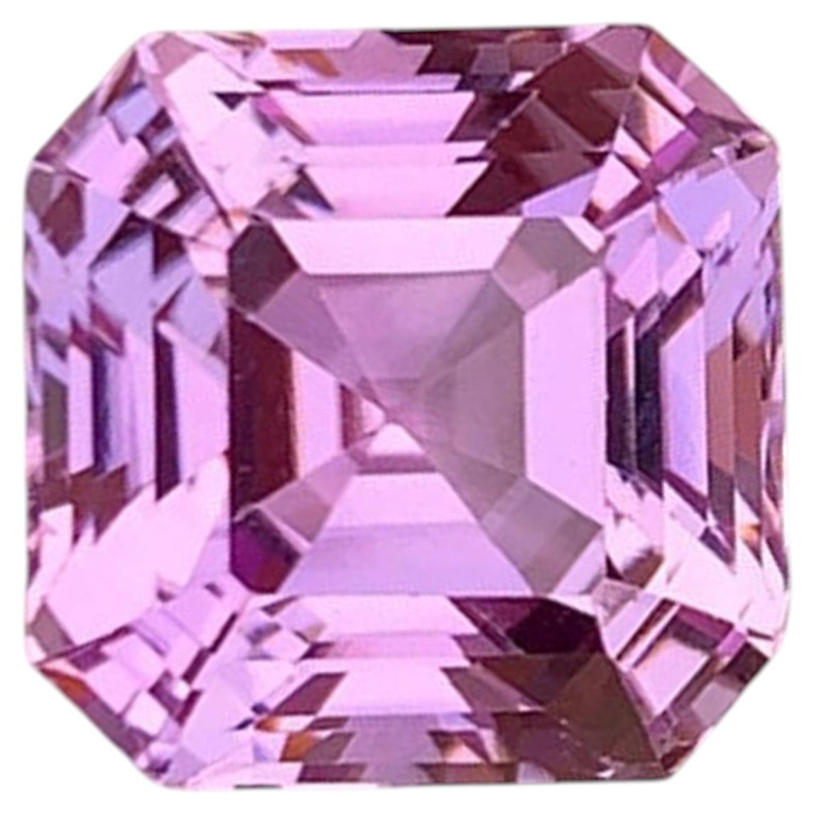 Natural Pink Kunzite Gemstone: 11.30 Carat Faceted November Birthstone