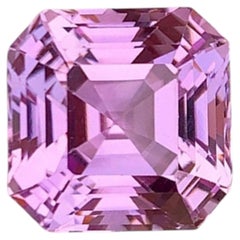 Kunzite rose naturelle : 11.30 Carat Pierre de naissance du mois de novembre à facettes