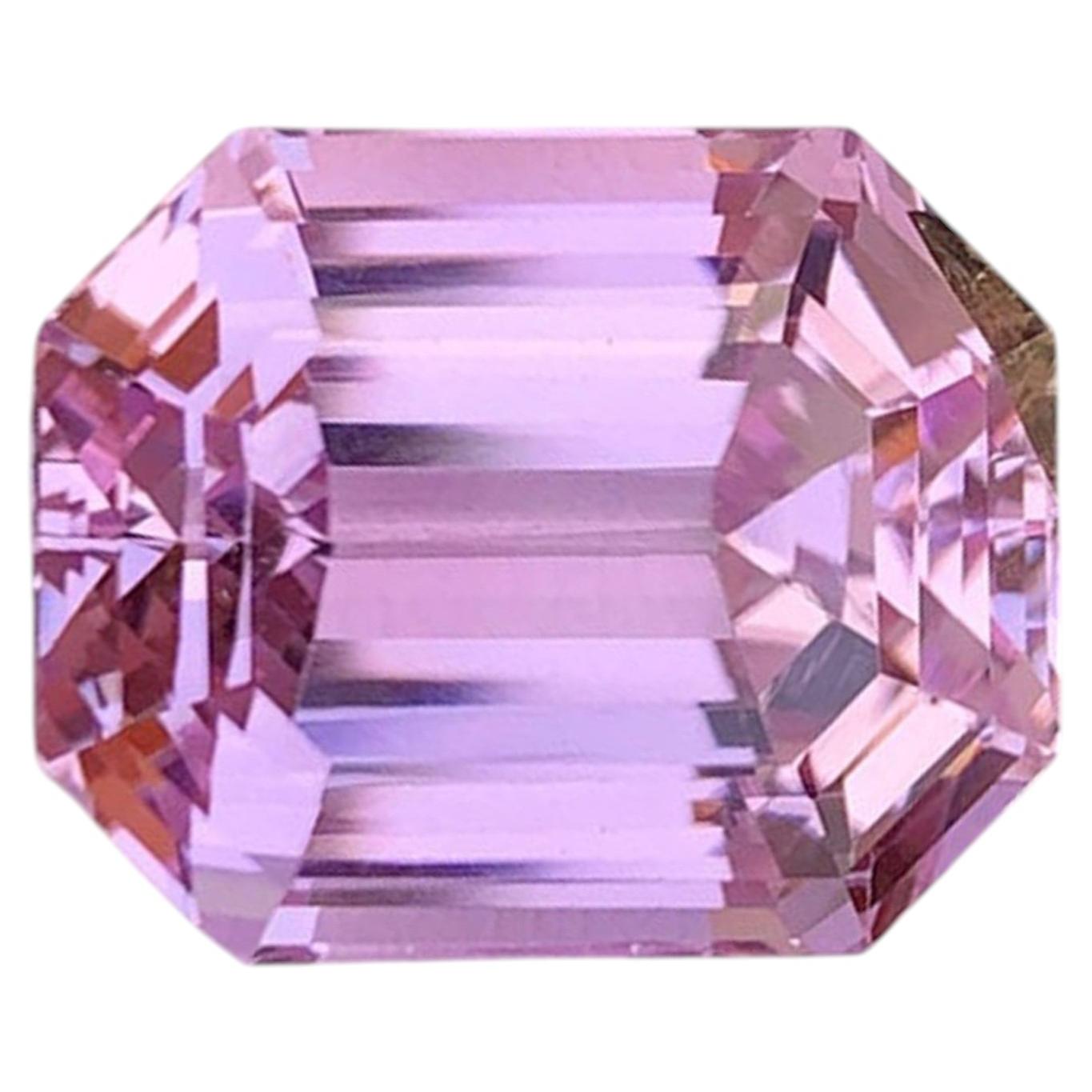 Natural Pink Kunzite Gemstone: 36.60 Carat Faceted November Birthstone