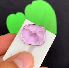 Natural Pink Kunzite Gemstone: 52.40 Carat Faceted November Birthstone