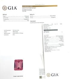 Natural Pink Morganite Octagon AAAA Grade Eye Clean Clarity Loose Gemstone