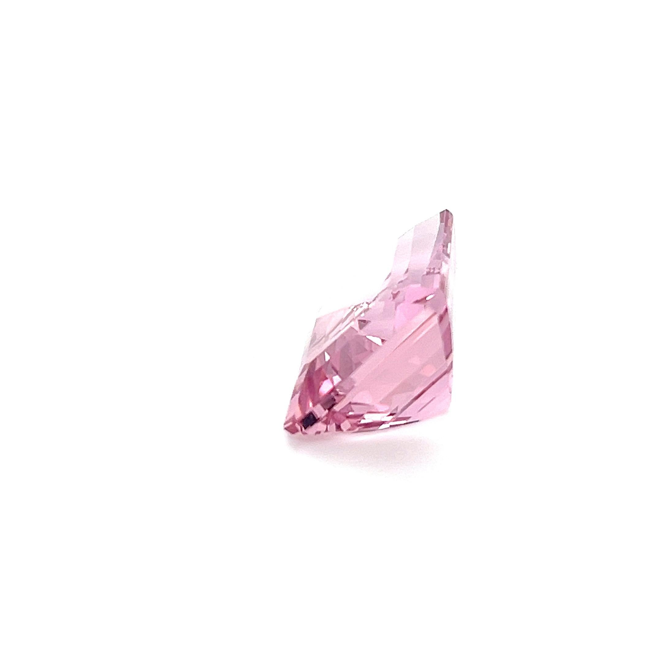 PRODUCT DETAILS..........❤️

★ Gem Type: Natural Pink Morganite
★ Weight: 37.24 Carats
★ Measurements (Length x Width x Height): 22.89mm length x18.68mm width x12.32 Height
★ Shape: Octagon 
★ Color: Deep Pink
★ Clarity: Loop Clean
★ Treatment: