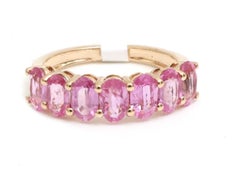 Natural Pink Sapphire 1.80cts Ring in 14k Gold