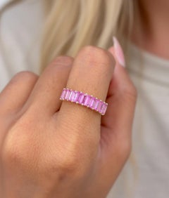 Natural Pink Sapphire 1.84cts Ring in 14k Gold