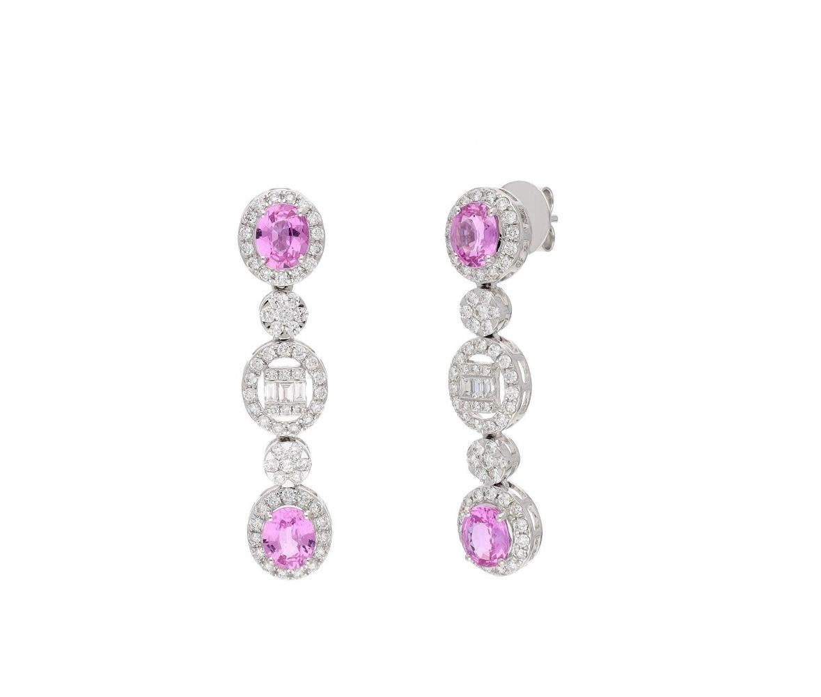 Pietra preziosa : Zaffiro rosa

❋ Peso della gemma: 2,62 carati.

❋ Dimensione della pietra preziosa: 6x5 MM

❋ Forma della gemma: taglio ovale

❋ Tipo di pietra: Nature


➡️DIAMOND DETTAGLI:

❋ Peso del diamante: 1,38 carati.

❋ Forma del diamante: