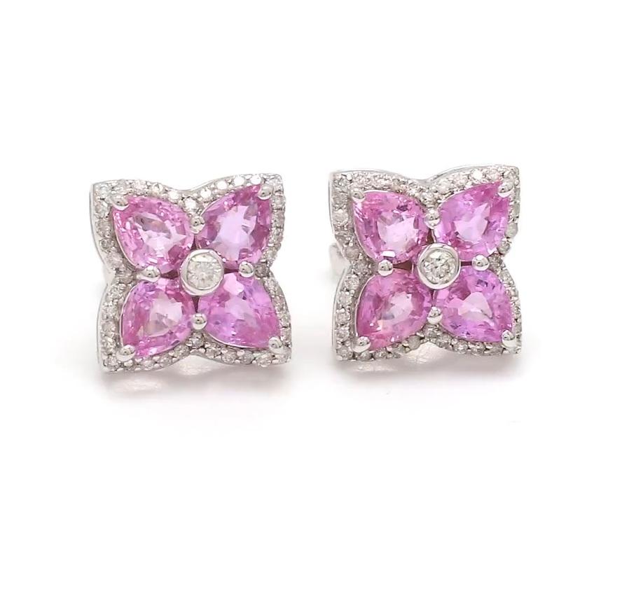 Pink sapphire diamond pear earring studs gold  Natural pear pink sapphire diamond stud tops earrings gold  Pink sapphire studs earrings

GEMSTONE DETAILS :
✦ Gemstone : Pink Sapphire
✦ Gemstone Type : Natural
✦ Gemstone Size : 5x4MM
✦ Gemstone Shape
