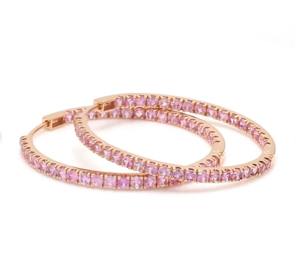 Boucles d'oreilles saphir rose et Bigli or  Boucles d'oreilles saphir rose naturel serties or  Boucles d'oreilles saphir rose à taille ronde or

DÉTAILS DES PIERRES PRÉCIEUSES :
✦ Pierre précieuse : Saphir rose
✦ Gemstone Type : Nature
Taille de la