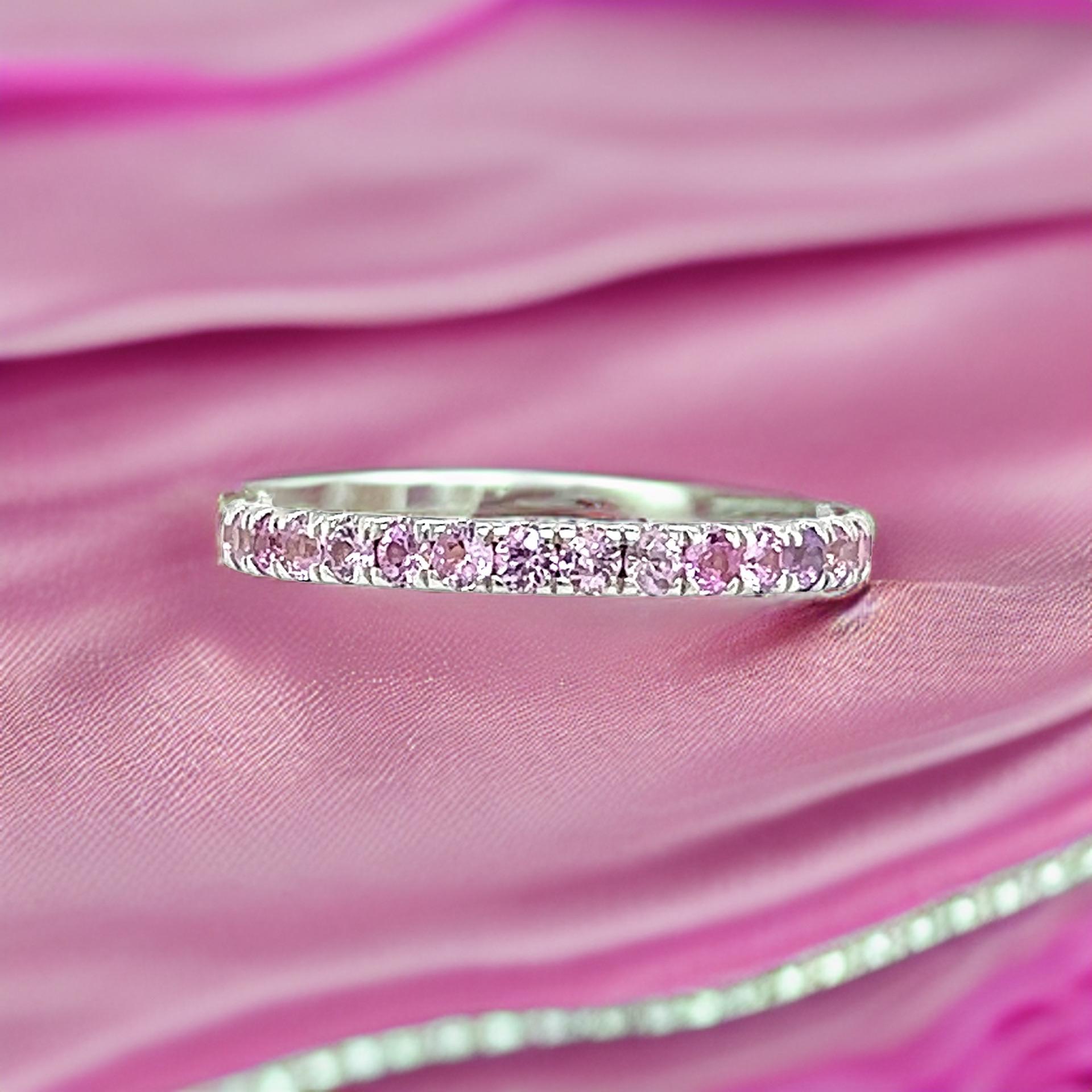 Natürliche rosa Saphir Ring 6,5 14k W Gold 0,66 TCW zertifiziert $1,190 217001

Dies ist ein einzigartiges, maßgeschneidertes, glamouröses Schmuckstück!

Nichts sagt mehr 