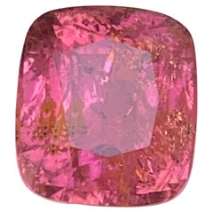 Natural Pink Tourmaline Cushion Cut 5.42 Ct Loose Gemstone for Ring, Afghanistan