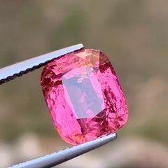 Natural Pink Tourmaline Cushion Cut 5.63 Ct Loose Gemstone for Ring, Afghanistan