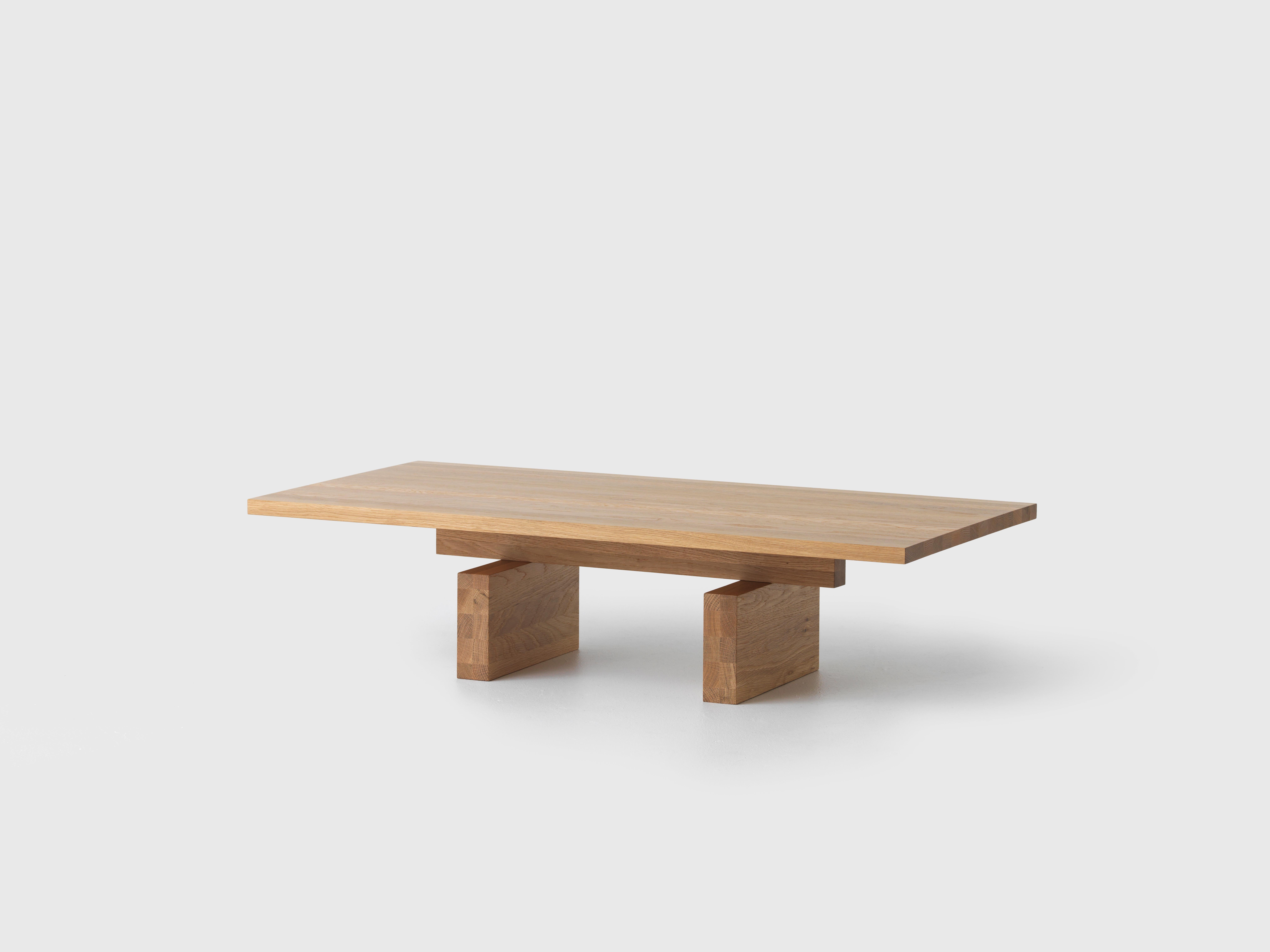 Postmoderne Table basse en planches naturelles par résidentiel en vente