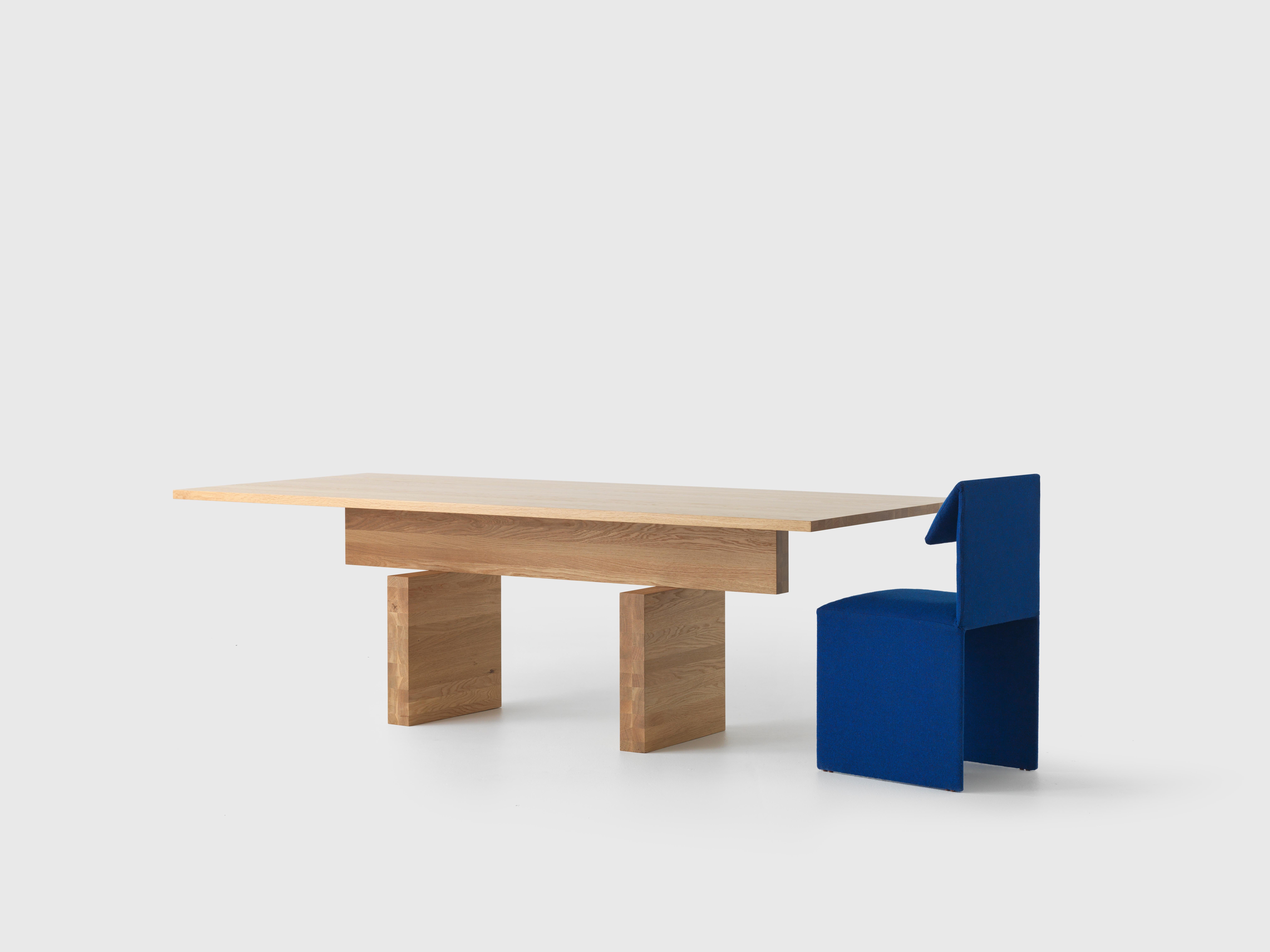 Chêne Table basse en planches naturelles par résidentiel en vente