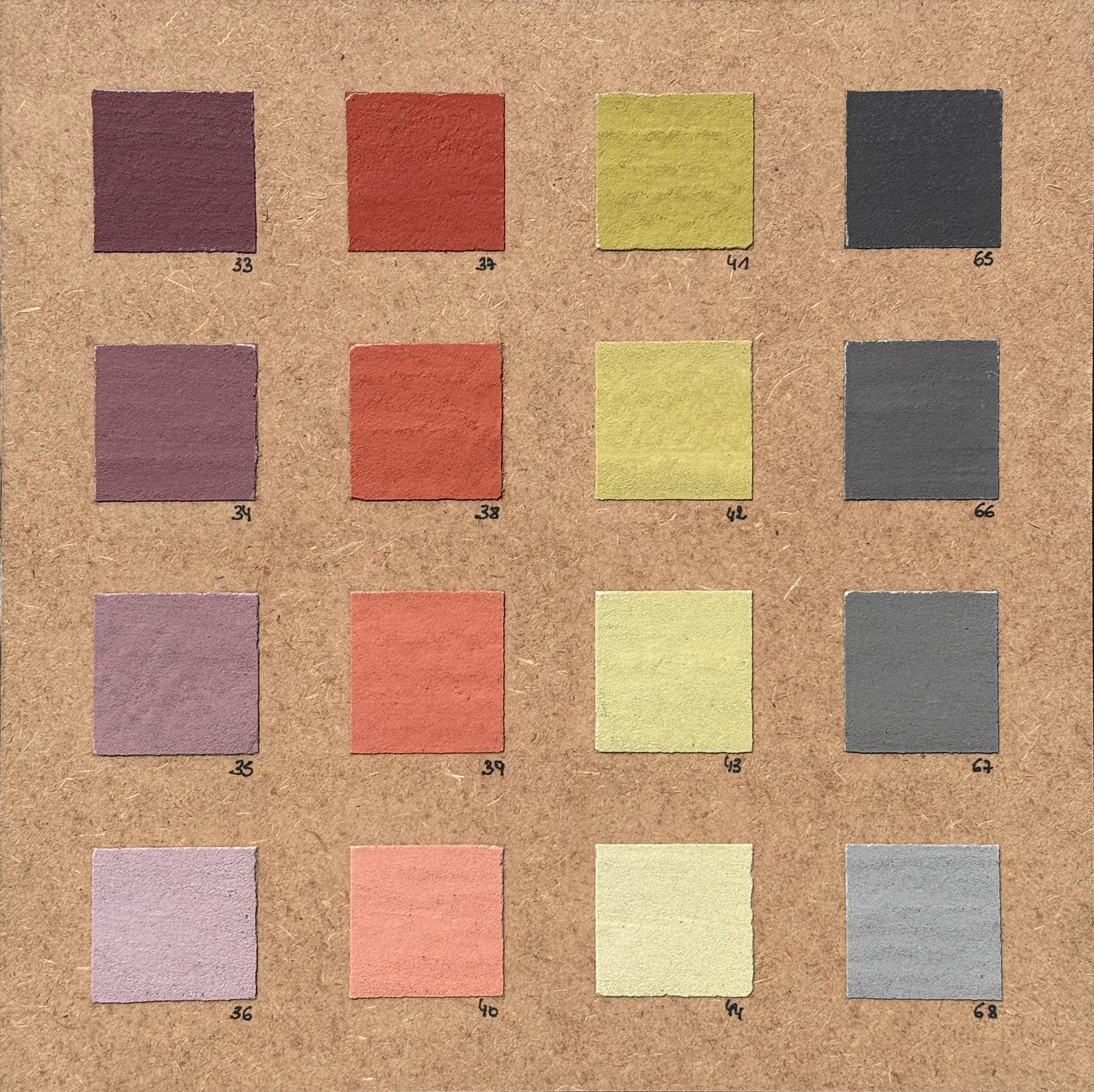 Échantillon de couleur de plâtre naturel par l'Atelier BB en vente 4