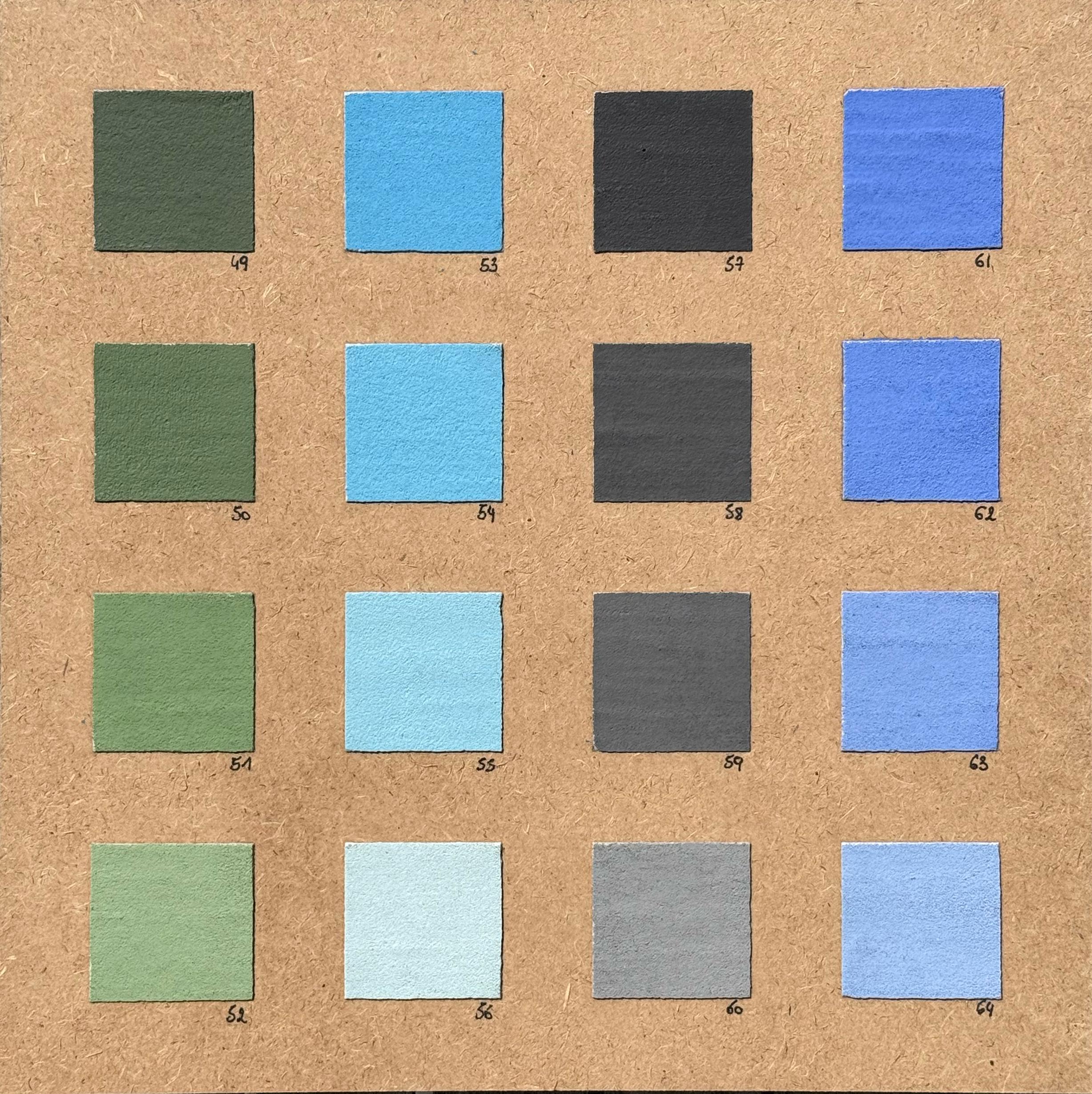 Échantillon de couleur de plâtre naturel par l'Atelier BB en vente 5