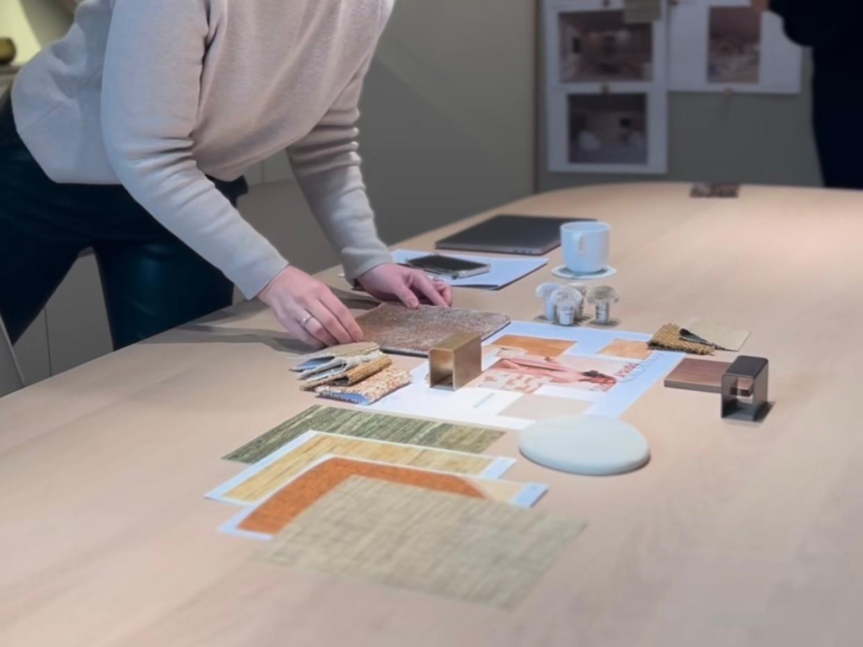Belge Échantillon de couleur de plâtre naturel par l'Atelier BB en vente