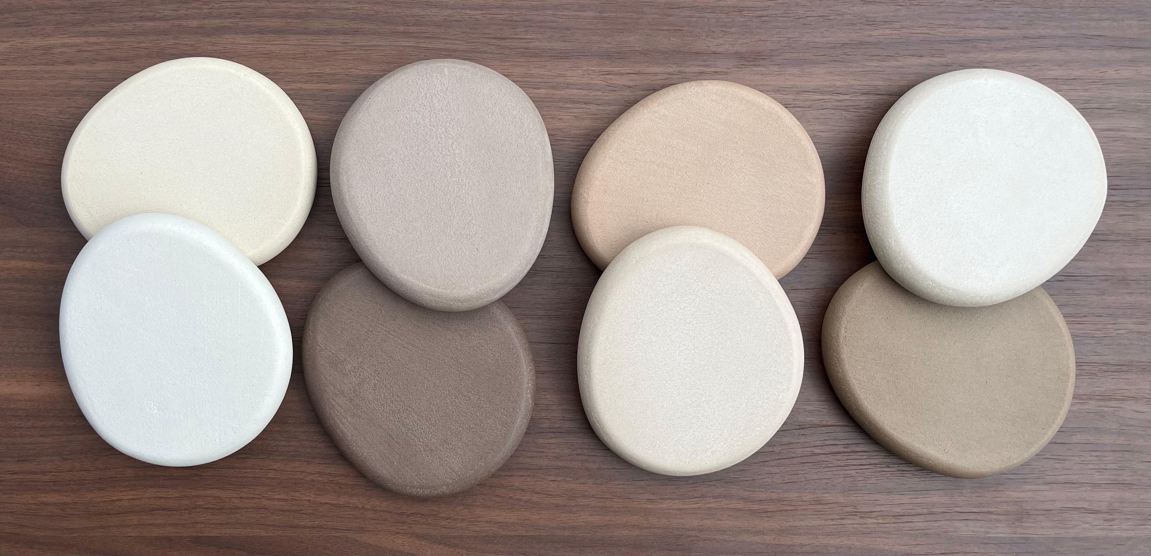 Échantillon de couleur de plâtre naturel par l'Atelier BB en vente 1