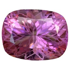 Natürliche Präzision Blume geschnitten Amethyst Edelstein: 34,57 Karat Februar Birthstone