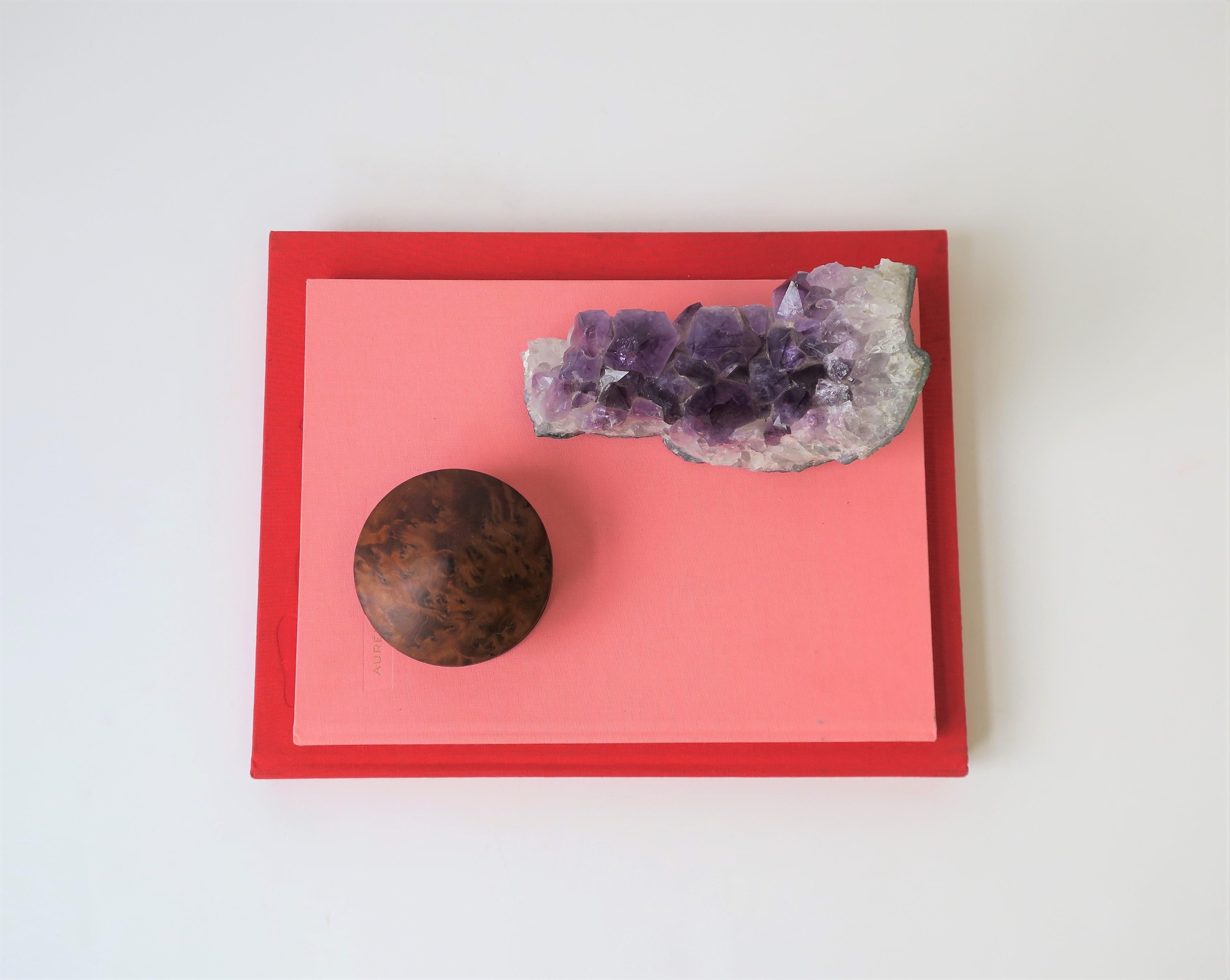 Natural Purple Amethyst Decorative Object 3