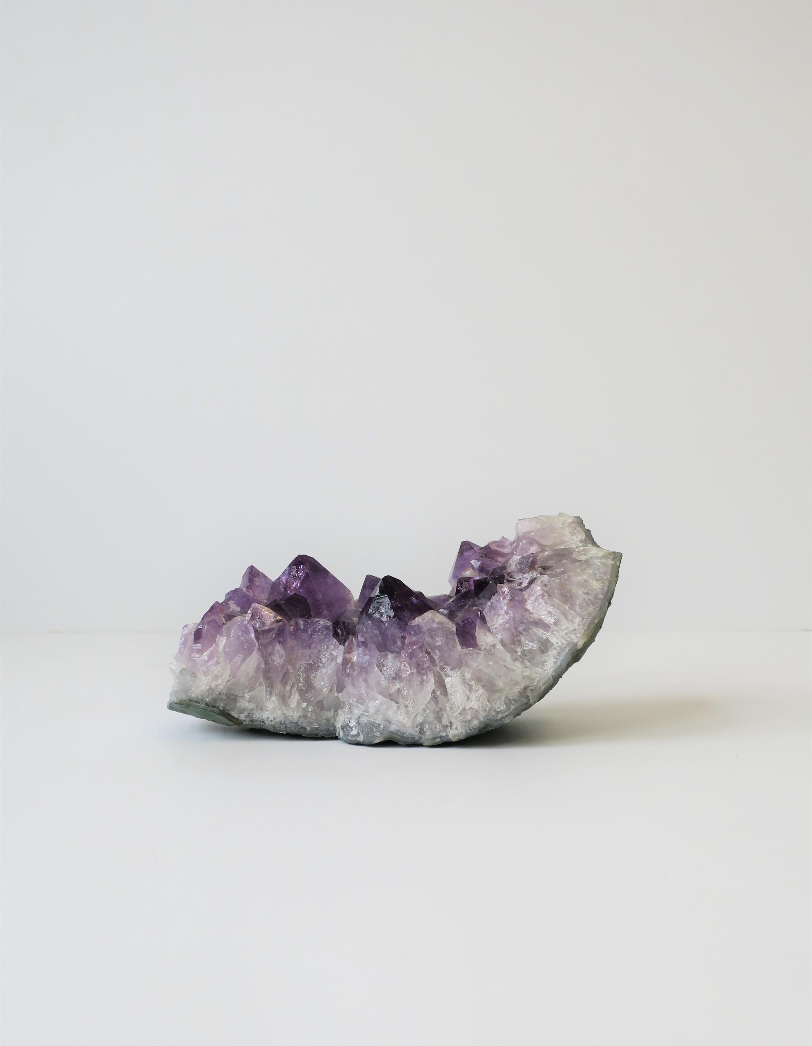 Organic Modern Natural Purple Amethyst Decorative Object