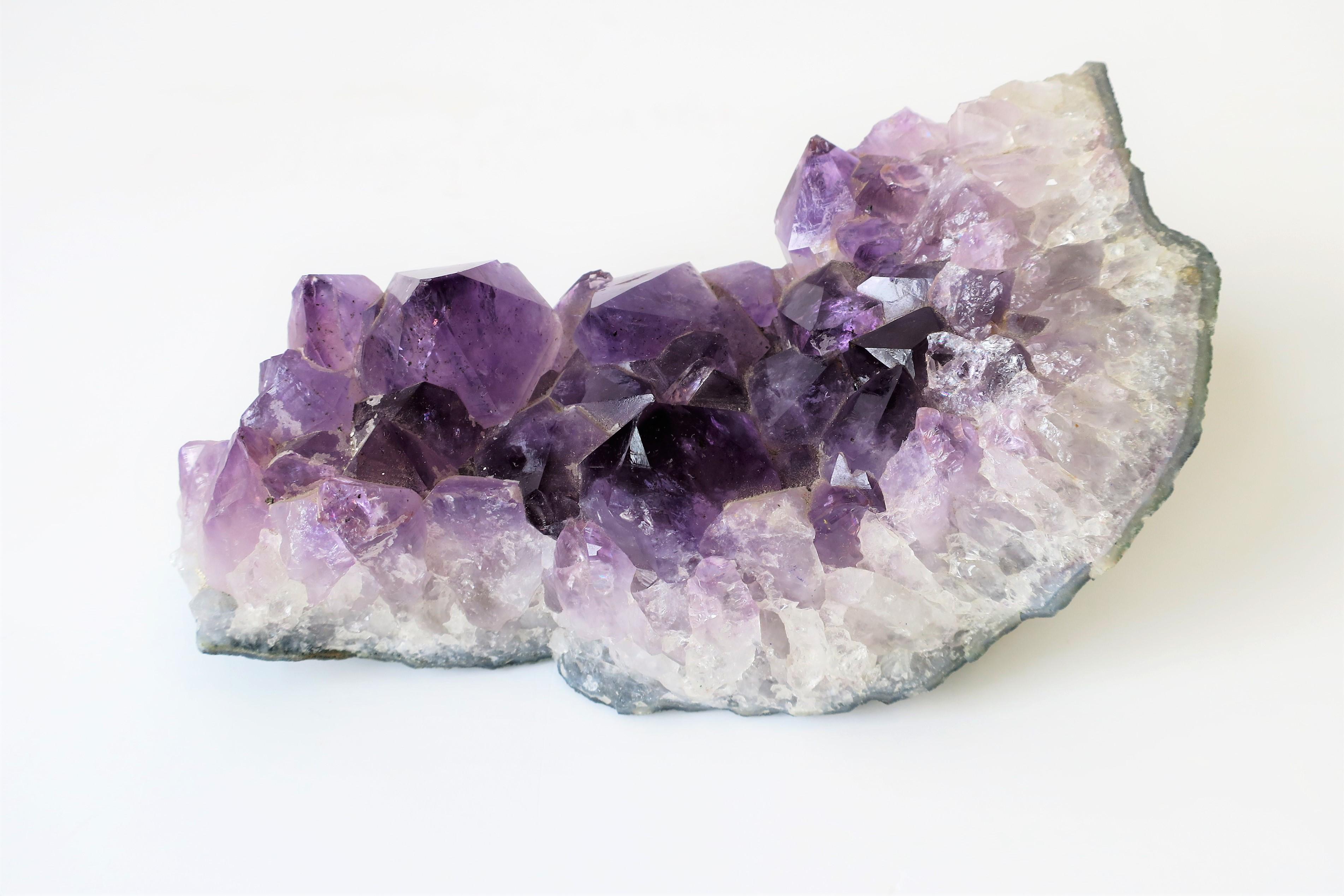Natural Purple Amethyst Decorative Object 8