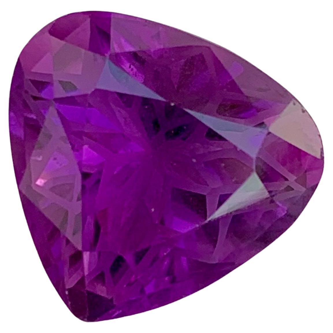 Natural Purple Loose Amethyst Gemstone 11.05 Carats Fine Jewelry Fine Gems