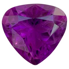 Natürlicher lila loser Amethyst Edelstein 11,05 Karat Feiner Schmuck Feine Edelsteine