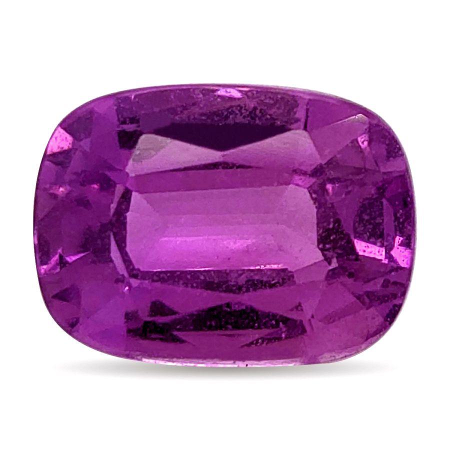 Découvrez l'élégance raffinée de ce saphir violet naturel, pesant 2,95 carats. Avec sa luxueuse teinte violette et sa forme de coussin classique, cette pierre précieuse est un choix éblouissant pour la joaillerie.

Poids en carats : 2.95 carats,