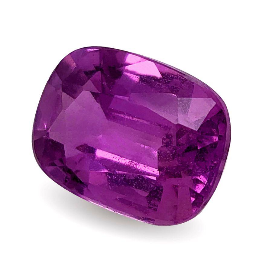 Pierre précieuse saphir violet naturel de 2.95 carats avec rapport GIA / JupiterGem Neuf - En vente à Los Angeles, CA