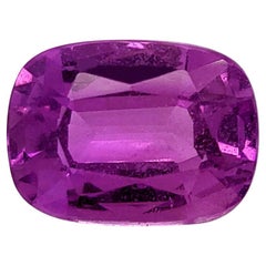 Natural Purple Sapphire Gemstone 2.95 carats with GIA Report / JupiterGem